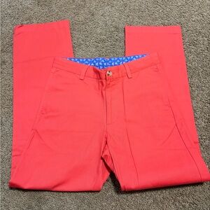 J. Bailey Boys Champ Red Twill Pants